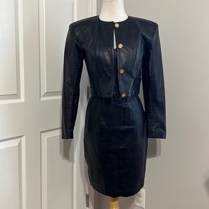 Michael Hoban | Dresses | Michael Hoban North Beach Leather Dress | Poshmark